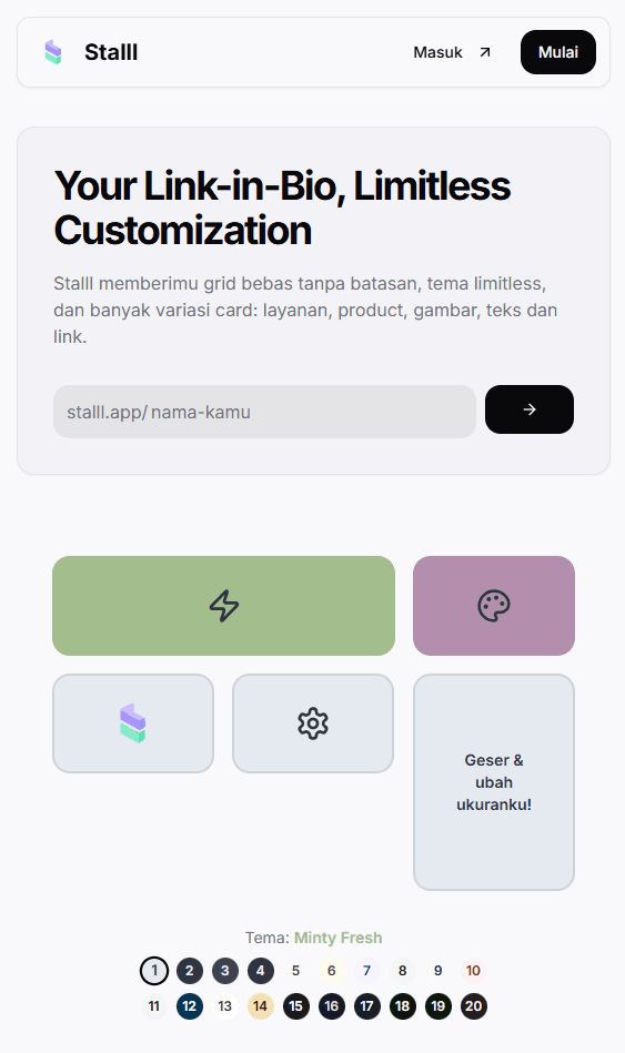 Stalll Web App